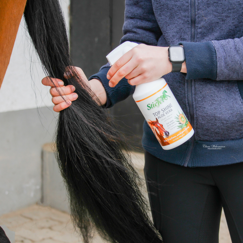 Stiefel Mähnenspray "TopShine Aloe Vera"